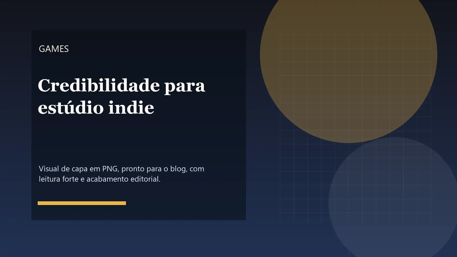 Site para estúdio indie: o que mostrar primeiro para ganhar…