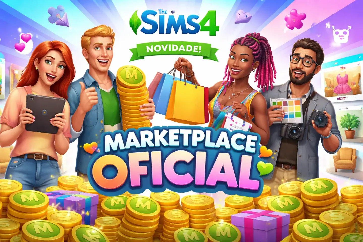 The Sims 4 vai ganhar um Marketplace oficial com “mods pagos” e…