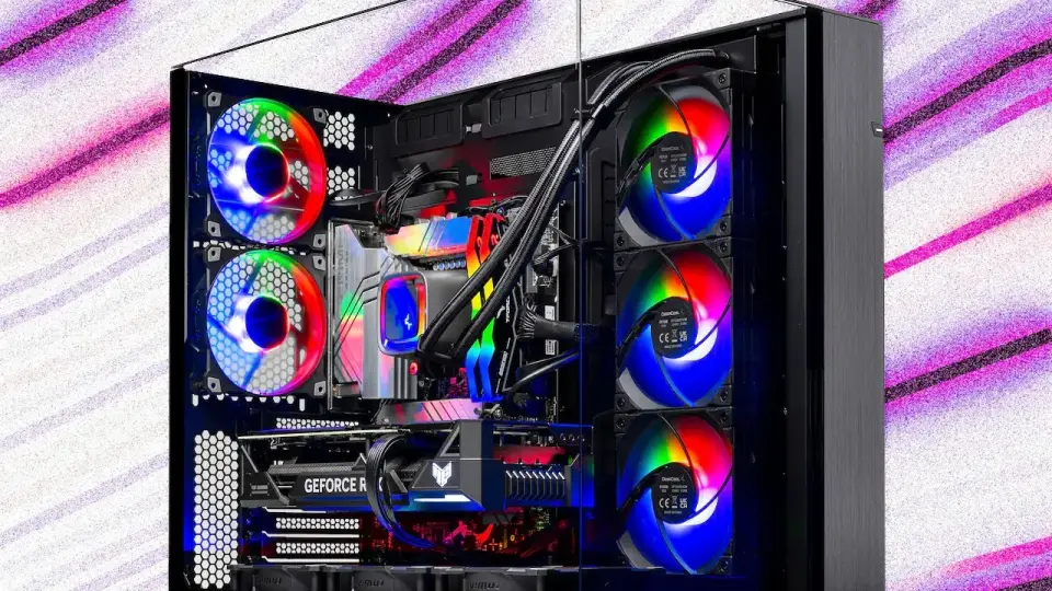 O PC para jogos Skytech O11 Vision RTX 5070 Ti está disponível na