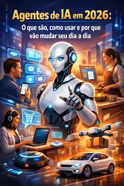 Agentes de IA em 2026: o que são, como usar e por que vão mudar seu…