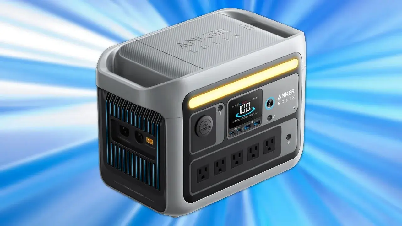 Economize 46% na estação de energia Anker SOLIX C800 X 768Wh 1.200W